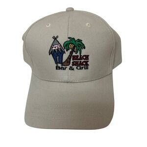 Paramount Apparel Fergs Beach Shack Bar & Grill Tan Cotton Adjustable Hat I650